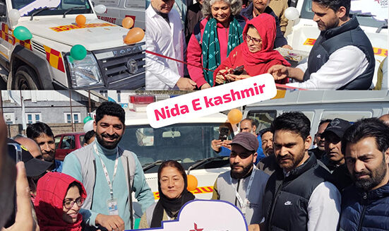 ممبر اسمبلی پلوامہ کی سفارش پر "ڈاکٹرس فار یو" کی جانب سے ضلع ہسپتال کو ایمبولینس عطیہ